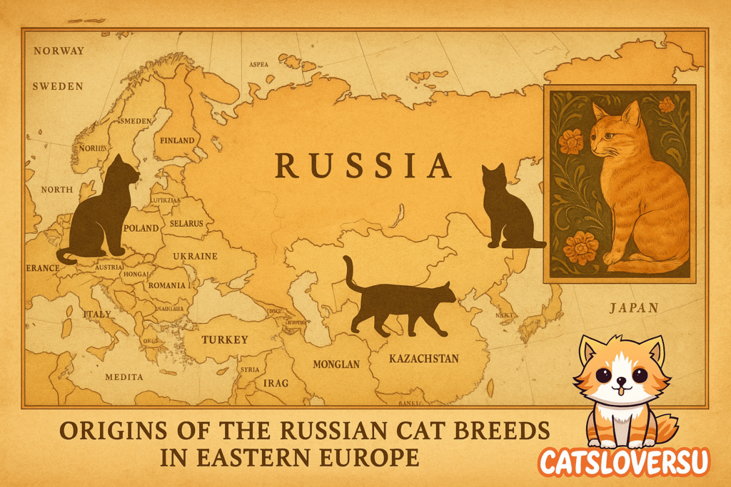Origins of the Russian cat breeds in Eastern Europe