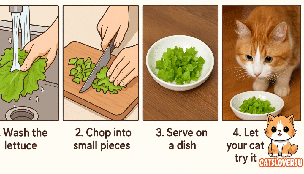 can cats eat lettuce
